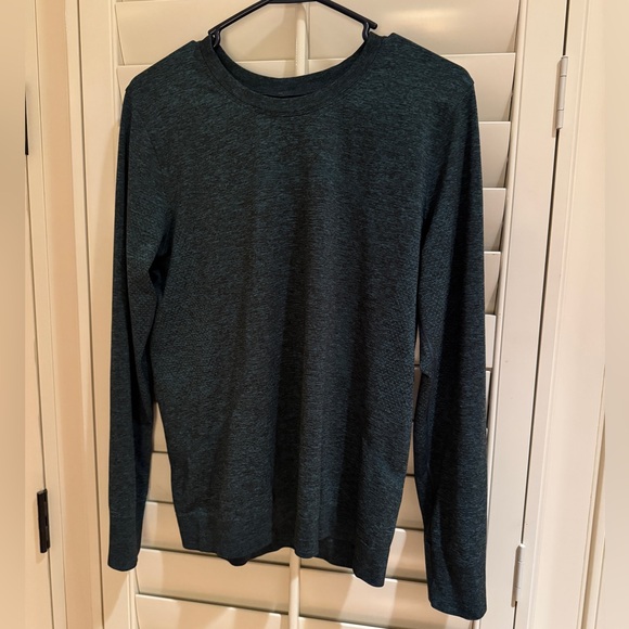 lululemon athletica Tops - Lululemon Dark Green Long Sleeve Shirt